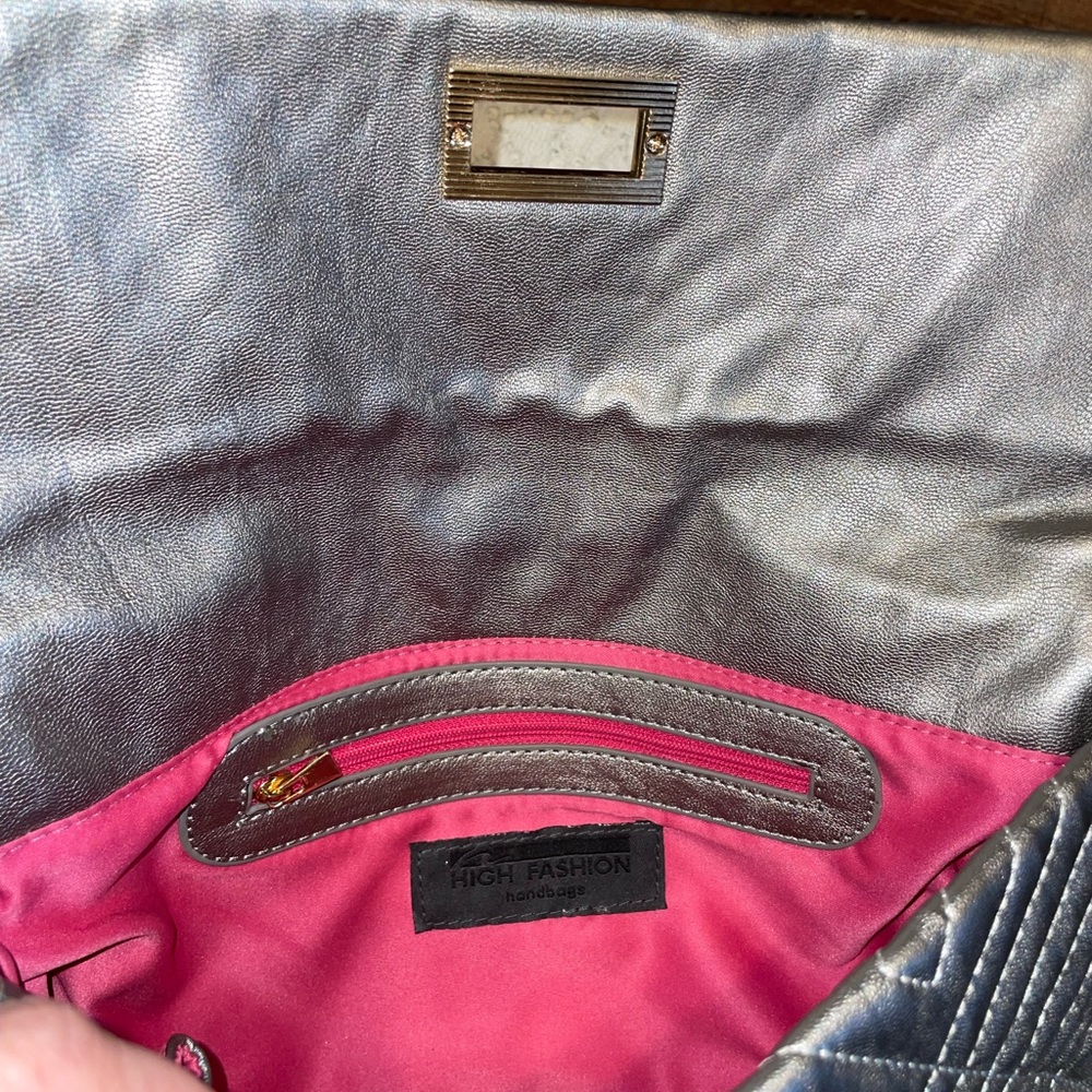 Vintage Silver Evening Purse - Picture 4 of 5